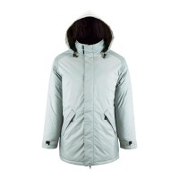 PARKA ACOLCHOADA ROBYN CINZA CLARO